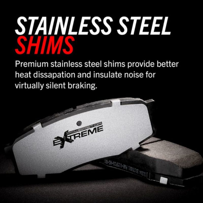 PowerStop Power Stop 04-06 Dodge Durango Front Z36 Truck & Tow Brake Pads w/Hardware
