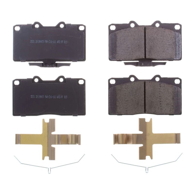 PowerStop Power Stop 91-96 Dodge Stealth Front Z17 Evolution Ceramic Brake Pads w/Hardware