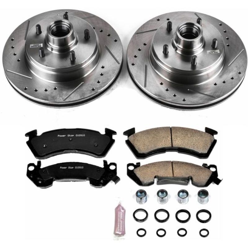 PowerStop Power Stop 91-93 Chevrolet Caprice Front Z23 Evolution Sport Brake Kit