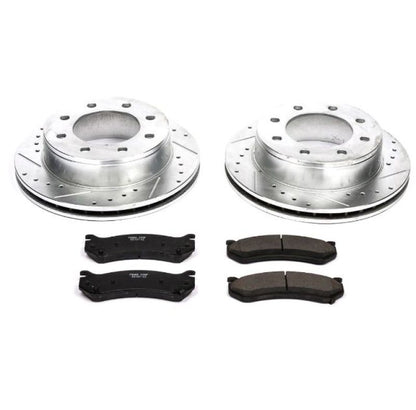 PowerStop Power Stop 01-03 Chevrolet Silverado 1500 HD Rear Z23 Evolution Sport Brake Kit