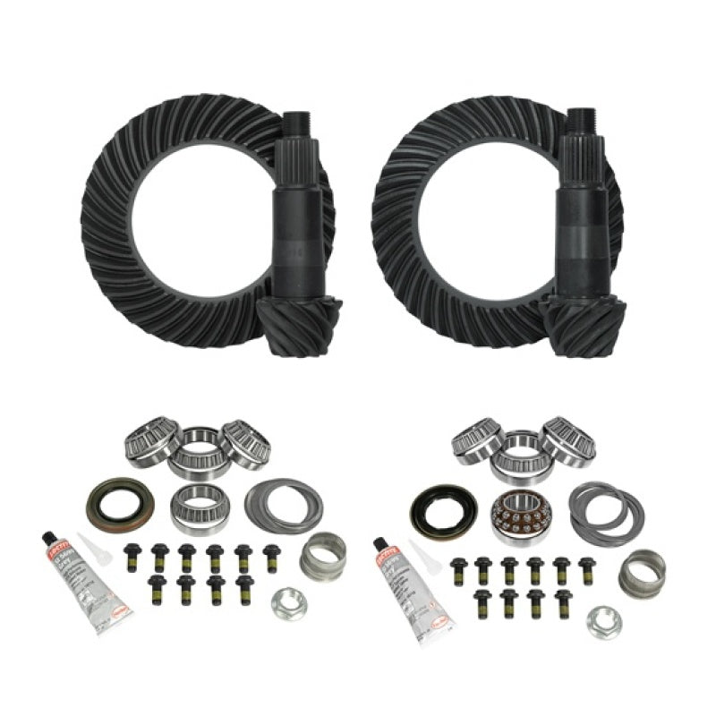 Yukon Gear & Axle Yukon Gear & Install Kit Package For Jeep JL/JT Rubicon w/ D44 Front & Rear in a 5.38 Ratio