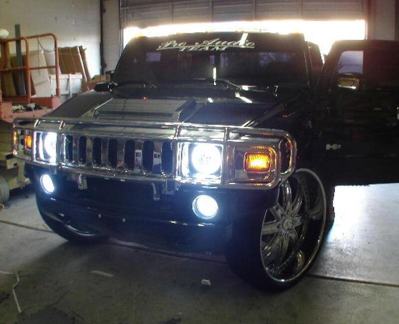 ORACLE Lighting Oracle 03-10 Hummer H2 LED Fog Light Halo Kit - Blue