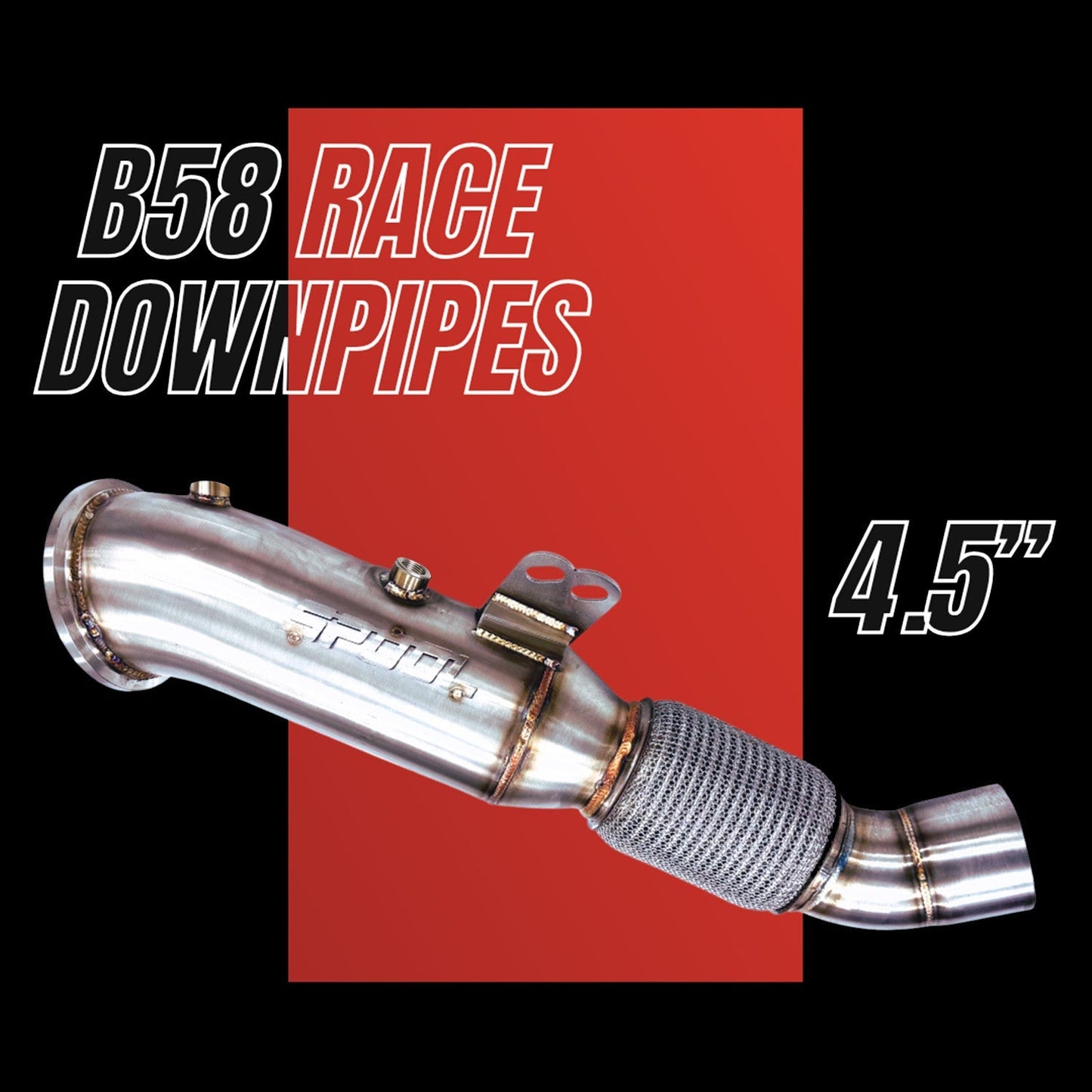 Spool Performance B58 Stainless Steel Downpipe Upgrade 4.5" [Race Downpipes]