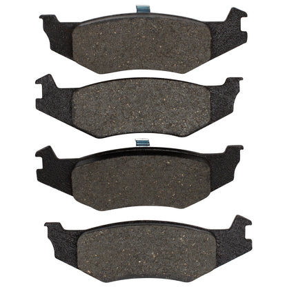 R1 Concepts R1 1989-10 Plymouth Sundance Rear Semi Met Brake Pads