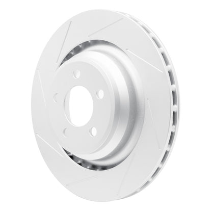 DFC 08-20 Dodge Challenger Rear Slotted Hi-Carbon Alloy Geomet Coated Rotor