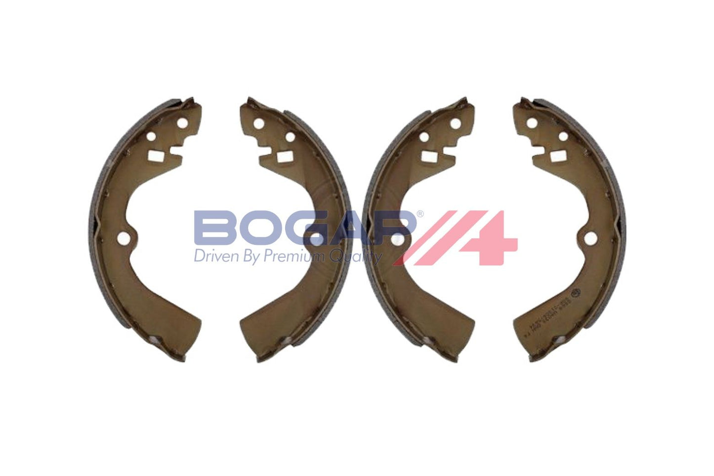 BOGAP N8213101 Brake Shoe Set