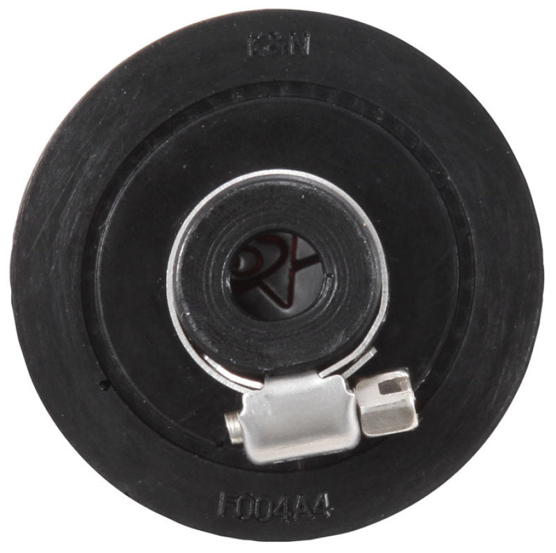 K&N Engineering K&N Clamp On Rubber Base Crankcase Vent Filter 0.375in Flange ID x 2in OD x 1.5in Height