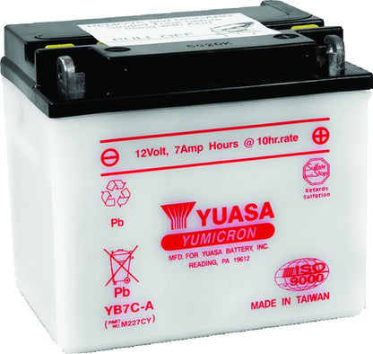 Yuasa Battery Yuasa YB7C-A Yumicron 12-Volt Battery