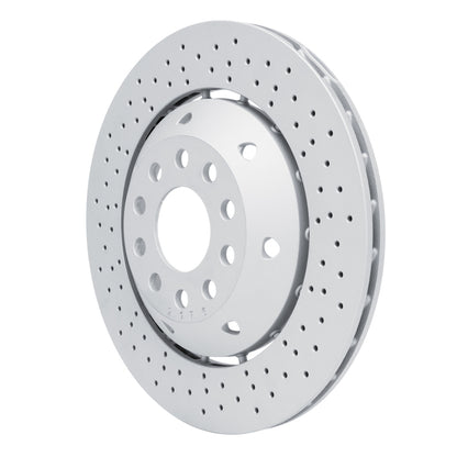 DFC 03-04 Audi RS6 Right Rear Drilled Hi-Carbon Alloy Geomet Coated Rotor