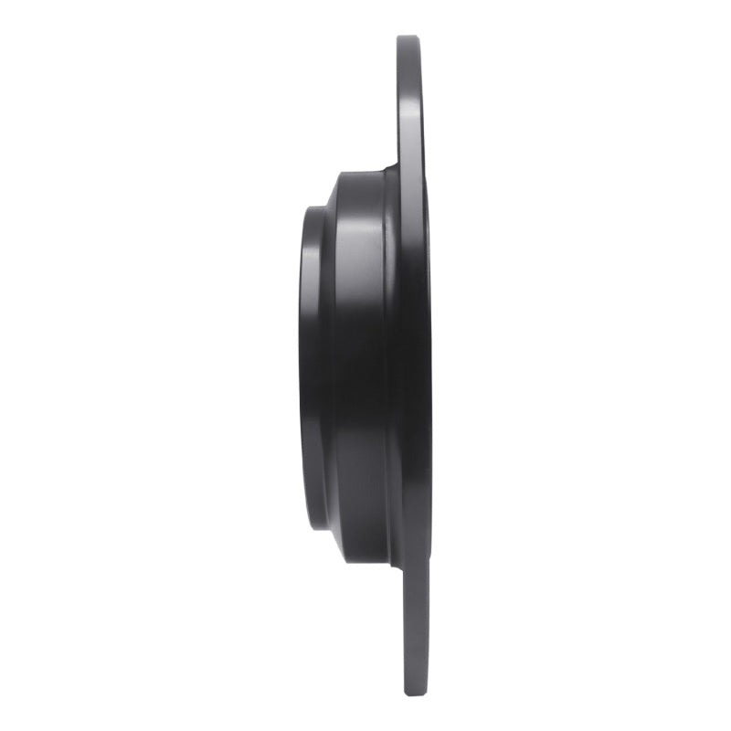 R1 Concepts R1 09-14 Acura TL Rear Right Drilled & Slotted Black Brake Rotor