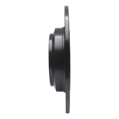 R1 Concepts R1 09-14 Acura TL Rear Right Drilled & Slotted Black Brake Rotor