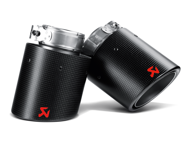Akrapovic Akrapovic 09-12 Volkswagen Golf GTD (VI) Tail Pipe Set (Carbon)