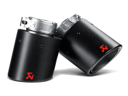 Akrapovic Akrapovic 09-12 Volkswagen Golf GTD (VI) Tail Pipe Set (Carbon)