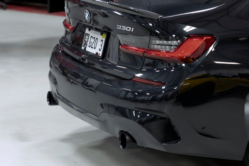 Dinan 19-26 BMW 330i (G20)/21-26 BMW 430i (G22) Valved Axleback Exhaust System - Polished Tips