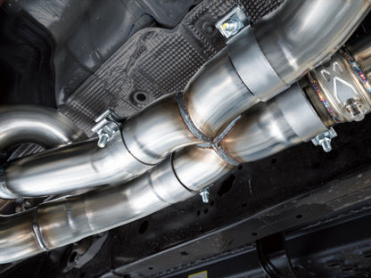 AWE Tuning AWE 2024+ Ford Ranger Raptor 3.0L Switchpath Cat-Back Exhaust - Chrome Silver Tips