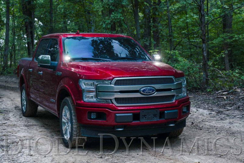 Diode Dynamics 15-20 Ford F-150/Raptor Pro SS3 LED Ditch Light Kit - White Combo