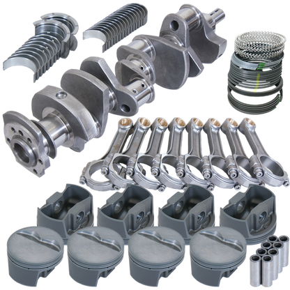 Eagle Chevy LT1350 1Pc 3.750in Crank 5.700in I-Beam Rods -5cc 4.030in Pistons Rotating Assembly