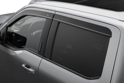 Husky Liners 15-24 Ford F-150 (Incl. Raptor/Lightning) Ventvisor Low Profile (4pc) - Smoke