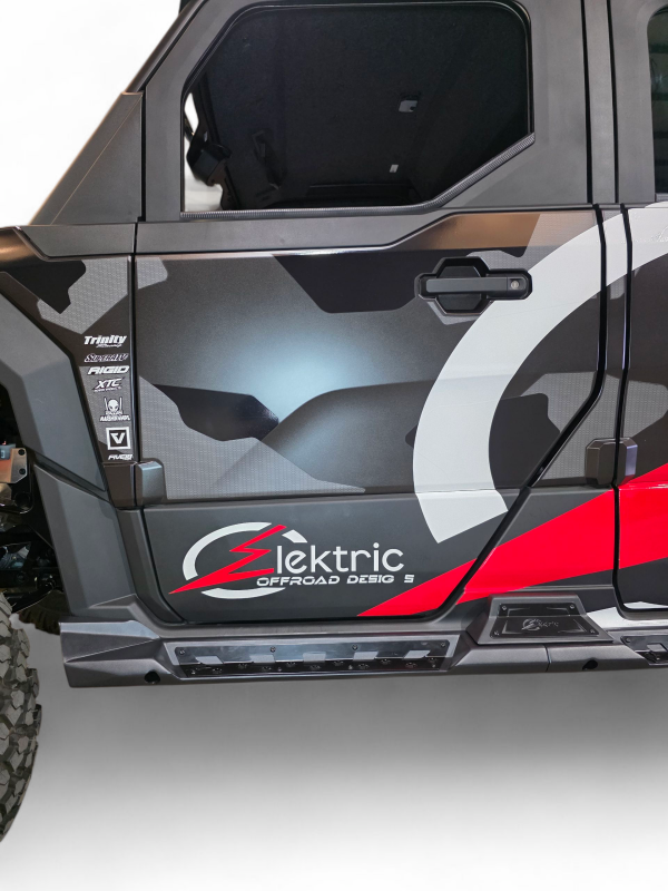Elektric Off Road Elektric Offroad 2024+ Polaris Xpedition Rock Sliders (4 Seat)