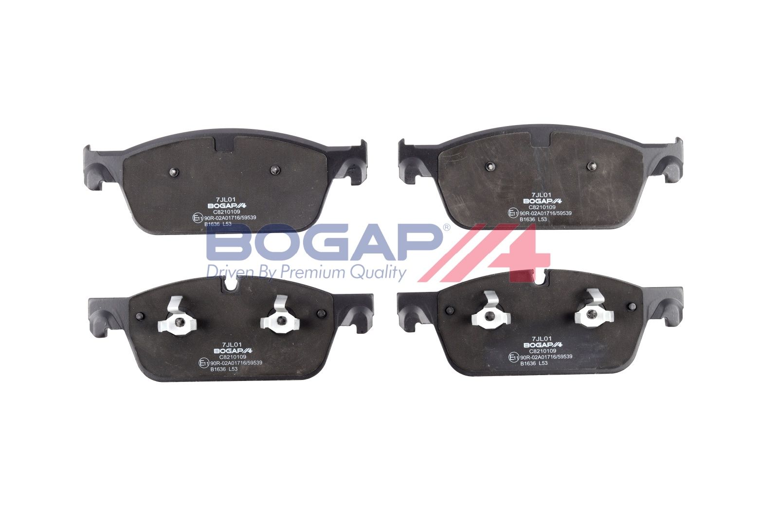 BOGAP C8210109 Brake Pad Set, Disc Brake