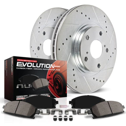 PowerStop Power Stop 17-19 Hyundai Elantra Front Z23 Evolution Sport Brake Kit