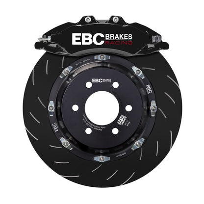 EBC Racing 13-16 BMW M235i (F22)/F23) Black Apollo-6 Front Right Brake Caliper