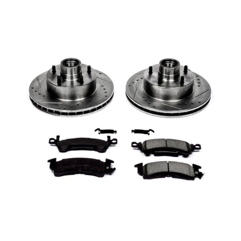 PowerStop Power Stop 1975 Buick Apollo Front Z23 Evolution Sport Brake Kit