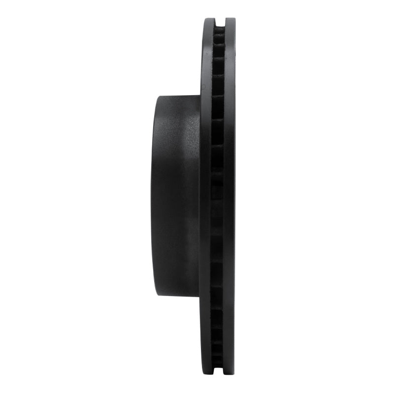 R1 Concepts R1 94-02 Land Rover Range Rover Front Right Drilled & Slotted Black Brake Rotor