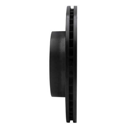 R1 Concepts R1 94-02 Land Rover Range Rover Front Right Drilled & Slotted Black Brake Rotor