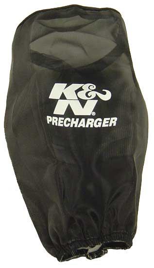 K&N Engineering K&N PreCharger Air Filter Wrap Round Straight Black 3.625in ID x 9in H