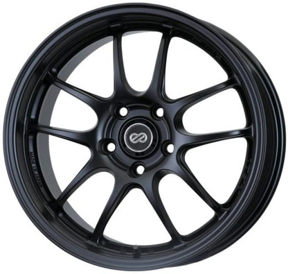 Enkei PF01 17x9 5x114.3 35mm Offset 75mm Bore Diameter Matte Black Wheel *MOQ 40