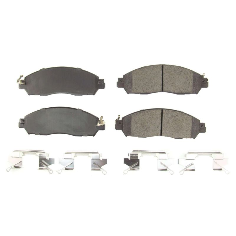 PowerStop Power Stop 18-19 Nissan Leaf Front Z17 Evolution Ceramic Brake Pads w/Hardware