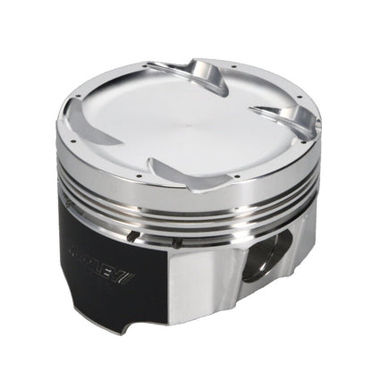 Manley Performance Manley Mitsubishi Evo VIII/IX 4G63/4G63T 85.5mm Bore 8.5:1 Comp Ratio -12.1cc Dish T/T Piston Set