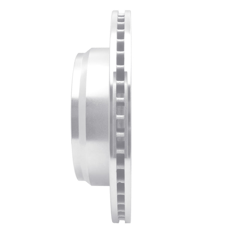 R1 Concepts R1 16-24 Nissan Titan XD Rear Right Drilled & Slotted Silver Brake Rotor