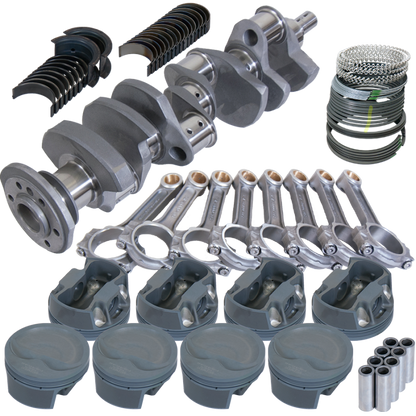 Eagle Chevy 350 3.750in Crank 6.000in I-Beam Rods -16cc 4.030in Pistons Rotating Assembly