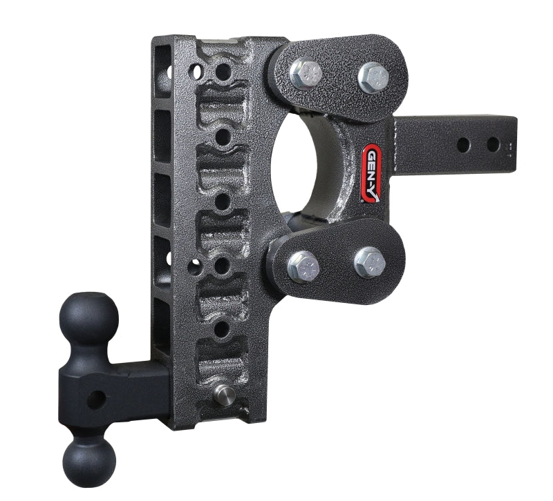 GEN-Y Hitch Gen-Y The Boss Torsion-Flex 2.5in Shank 10in Drop 1.1K TW 10K Hitch w/GH-031 Dual-Ball