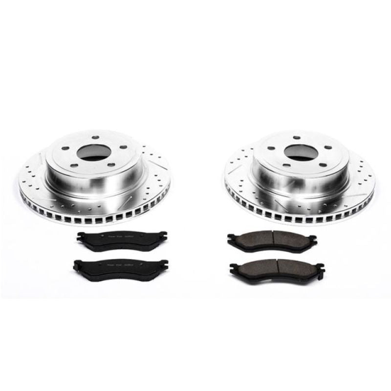 PowerStop Power Stop 04-06 Dodge Ram 1500 Rear Z23 Evolution Sport Brake Kit