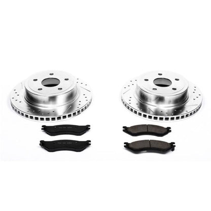 PowerStop Power Stop 04-06 Dodge Ram 1500 Rear Z23 Evolution Sport Brake Kit
