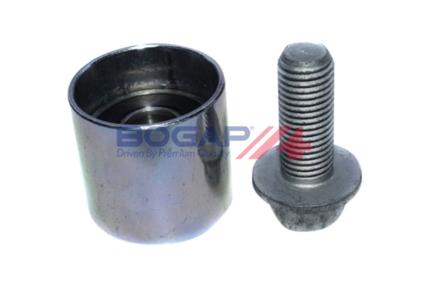 BOGAP A1320107 Deflection/Guide Pulley, V-Ribbed Belt