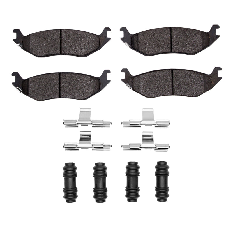 R1 Concepts R1 2002-2024 Chrysler Aspen Rear Performance Off-Road/Tow Brake Pads & Hardware Kit