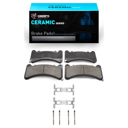 R1 Concepts R1 2014-2025 Cadillac Escalade Front R1 Ceramic Pads & Hardware Kit
