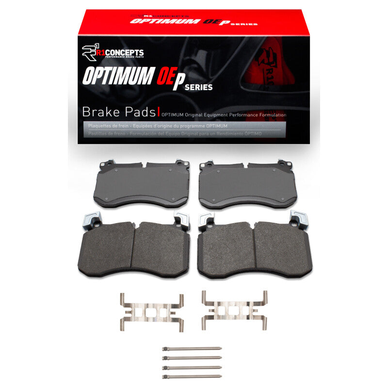 R1 Concepts R1 2019-2025 Mercedes-Benz GLE53 AMG SUV Front R1 Optimum OE Pads & Hardware Kit