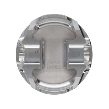 Manley Performance Manley Mitsubishi 4B11 86mm Bore 9.0:1 CR -5cc Dish Turbo Tuff Piston Set w/ Rings