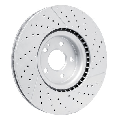 DFC 14-19 Mercedes-Benz CLA45 AMG Front Drilled GeoSPEC Coated Rotor and Slotted