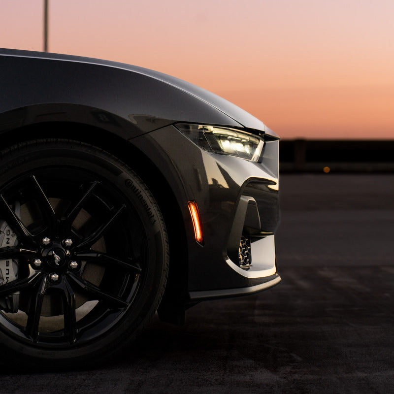 Form Lighting 2024+ Mustang LED Sidemarkers Smoked (set)
