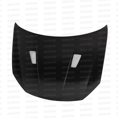 Seibon 10-11 VW Golf GTI 5K/MK6 TM Carbon Fiber Hood w/ Shaved Emblem