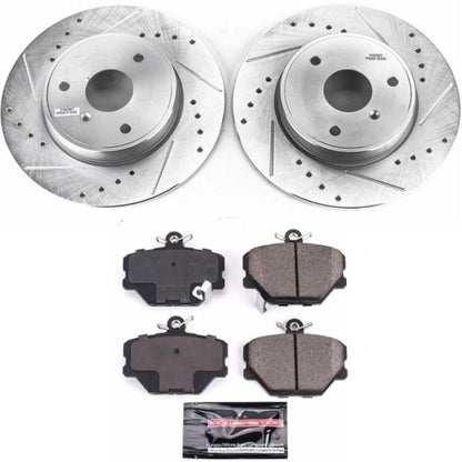 PowerStop Power Stop 08-16 Smart Fortwo Front Z23 Evolution Sport Brake Kit