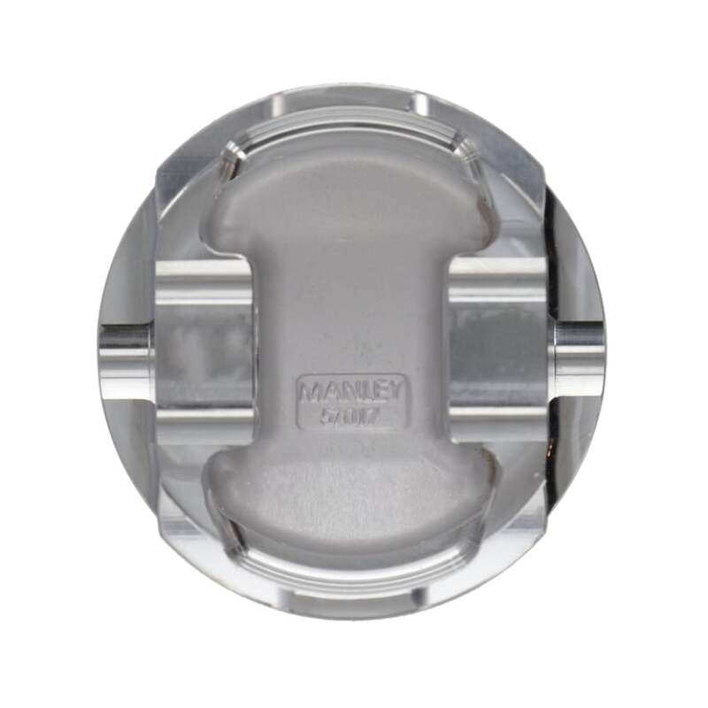 Manley Performance Manley 90-94 Eclipse (6 Bolt 4G63T) 86mm +1mm Over Bore 9.0:1 Dish Piston Set w/ Rings