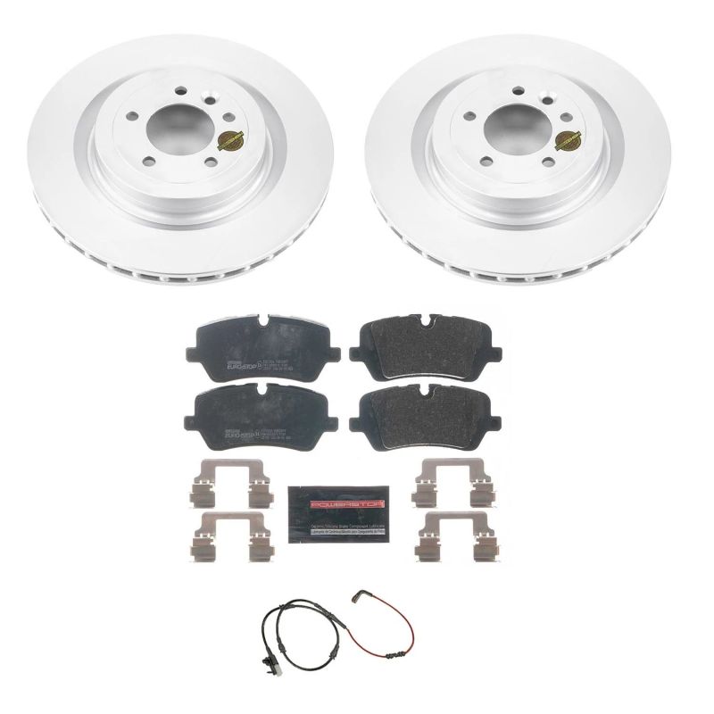 PowerStop Power Stop 13-18 Land Rover Range Rover Rear Euro-Stop Brake Kit
