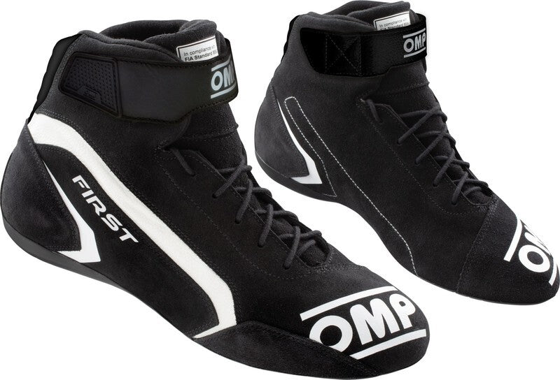 OMP First Shoes Black/Fuchsia - Size 47 (FIA 8856-2018)